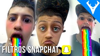 Como ativar os novos filtros do snapchat BETA ANDROID Oficial screenshot 1