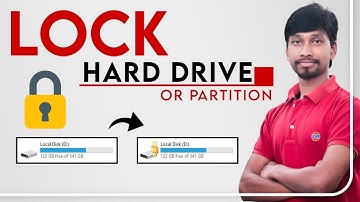 How to Lock Internal / External Hard Disk with Password Without Software in Hindi |New Computer Link