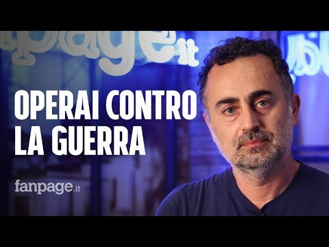 De Palma (Fiom): "Oggi in piazza per la pace, la guerra la pagano i lavoratori e l'ambiente" Episode cover
