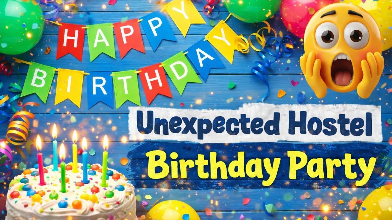 Unexpected Hostel Birthday Party 🤯🎉#vlogwithhemant07 #hostellife - YouTube
