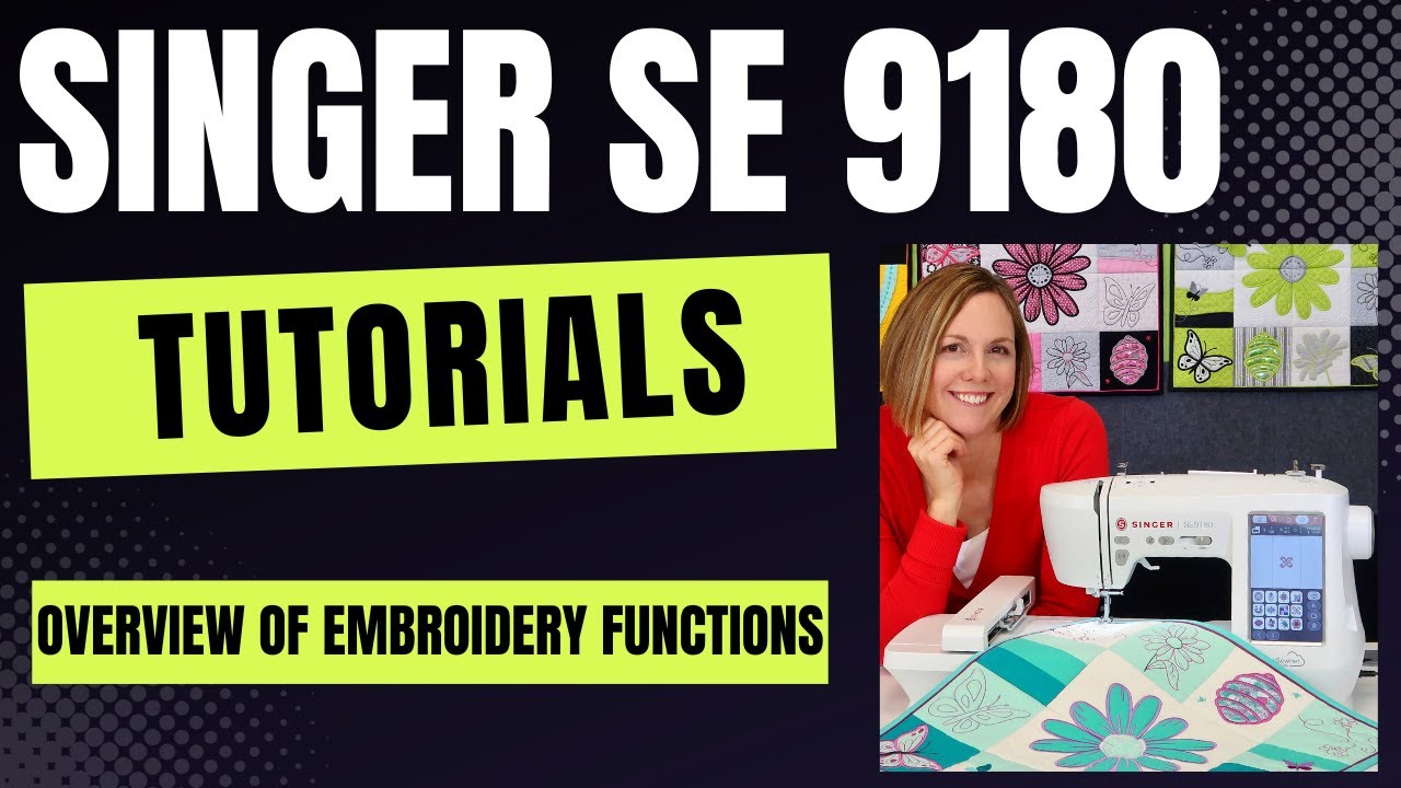 SINGER SE9180 Sewing and Embroidery Machine