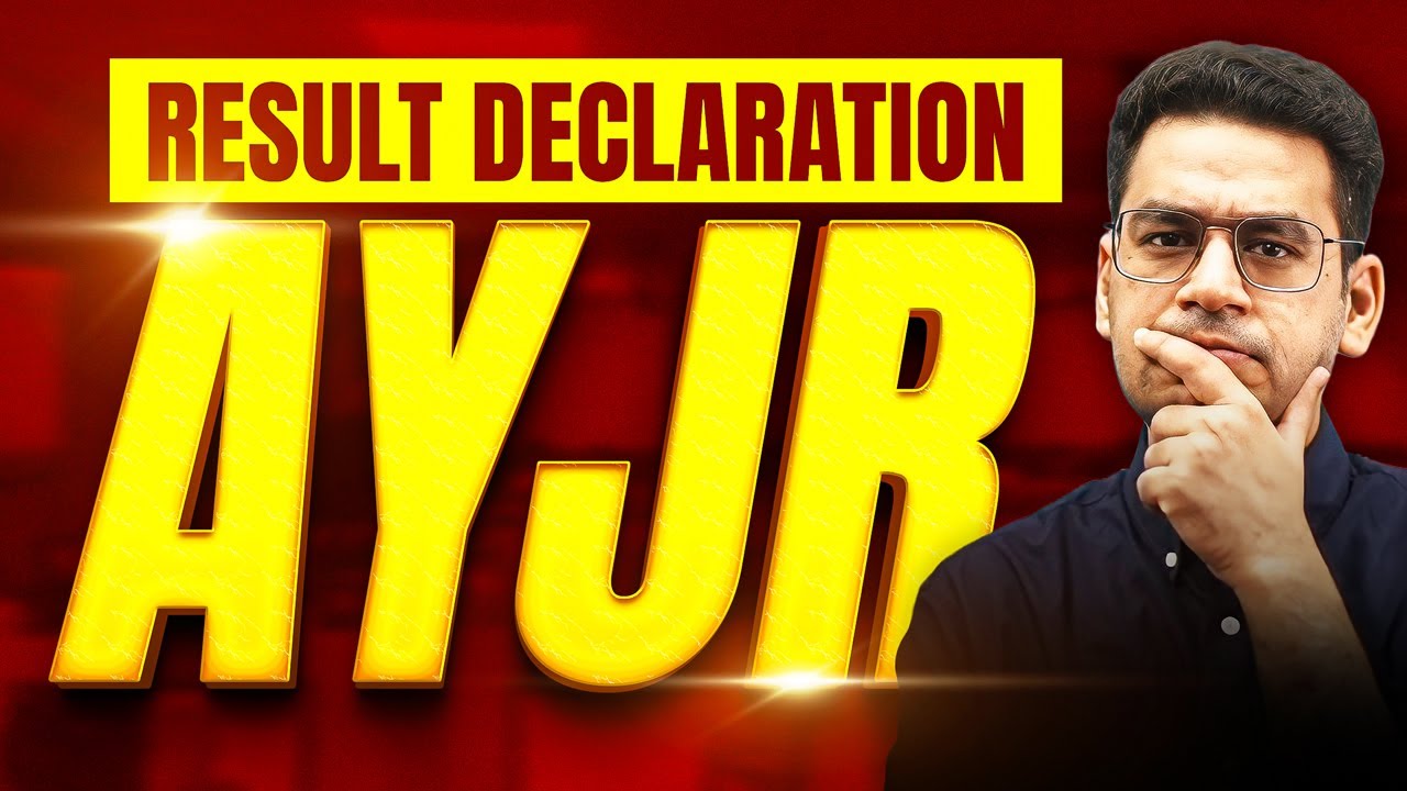 AYJR 2026 (January) Result Declaration | Anup sir | MathonGo