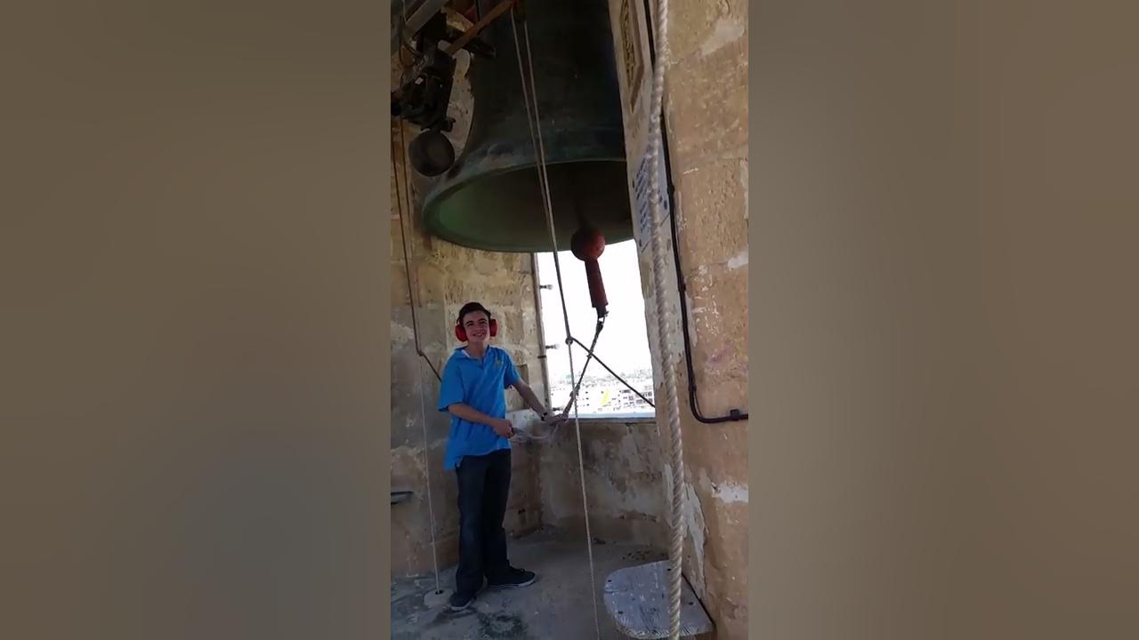 Church bells ring!