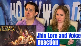 League of Legends Jhin Reaction | Voice Lines and Lore