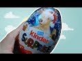 Kinder Surprise Egg MAXI Egg Surprise Reindeer Christmas 2018 Unboxing Video Fro Kids AbCdE