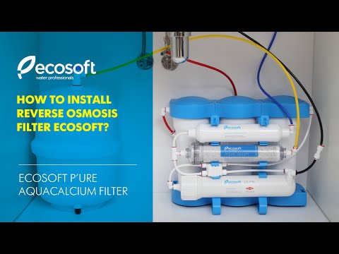 Ecosoft P'URE AquaCalcium Filter Installation (MO675MACPUREEXP)