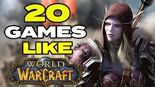 20 Best Games Like World Of Warcraft PS5 PS4 PC XSX XB1