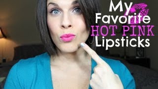 My Favorite Hot Pink Lipsticks
Watch my latest video: ULTA Haul | August 2015
➨ https://www.youtube.com/watch?v=zZxLNKVm2sk
-~-~~-~~~-~~-~-
OPEN HERE FOR MORE INFO:
Just a little video thats all about hot pink lips - a spring trend I love! Here I talk about five of my favorites that I own and they range from higher end to drugstore brands.
Check out my blog post for more information on the lip products discussed: http://www.girlythingsbye.com/2013/01/my-favorite-hot-pink-lipsticks.html
On my nails: Julep Rebel
Follow me
Twitter: http://www.twitter.com/girlythingsby_e
Facebook: http://www.facebook.com/girlythingsbye
Blog: http://www.girlythingsbye.com
Instagram: http://instagram.com/girlythingsby_e
Pinterest: http://pinterest.com/girlythingsby_e/
FTC disclaimer: None of the products in this video were given to me for the purpose of review or promotion. I purchased the products myself.
Video editing software & music: iMovie
Music by Dan-O at danosongs.com
I recorded and edited this video and have permission to use the music and graphics contained as part of the licensing agreement for software owners:
iii. iMovie Software.
iMovie contains sample content including but not limited to graphics, audio clips, video clips and/or templates (Sample Content). This Sample Content is proprietary to Apple and/or its licensors, and is protected by applicable intellectual property and other laws, including but not limited to copyright.
Except as otherwise provided, all Sample Content included in iMovie may be used on a royalty-freebasis in your own video projects but may not be distributed on a standalone basis. My Favorite Hot Pink Lipsticks