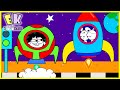 Pretend Play in Outer Space with Moe! EK Doodles Fun Spaceship Adventure