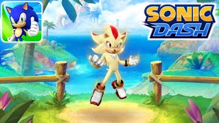 SONIC DASH - MOVIE SUPER SHADOW ANDROID GAMEPLAY screenshot 3