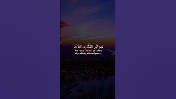 Surah al-Isra | سورة الإسراء