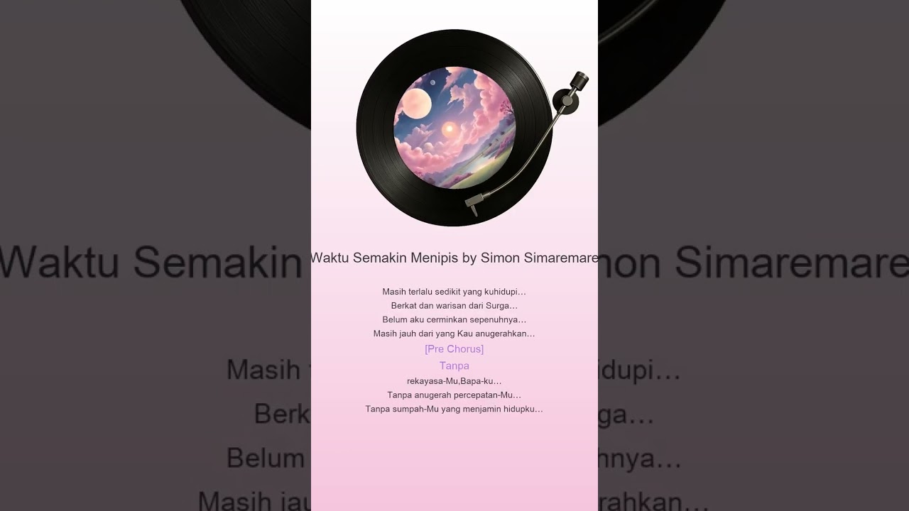 Waktu Semakin Menipis by Simon Simaremare