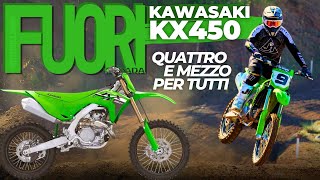 Test KAWASAKI KX450 2024 al ROCCOS RANCH