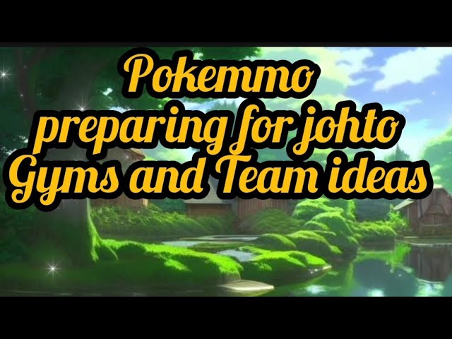 Pokemmo Johto Screenshot - Creative Media - PokeMMO