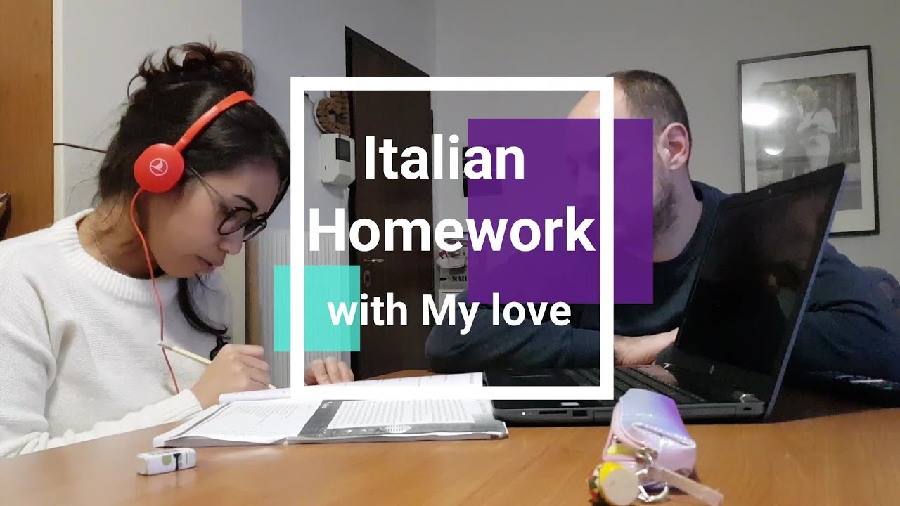 the homework in italian