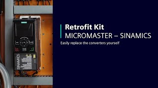 Retrofit kit for drives – how to replace your converter easily.