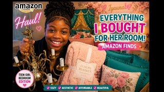 Amazon Haul for My Granddaughter’s Bedroom Makeover 💕 | Cozy Teen Girl Room Finds