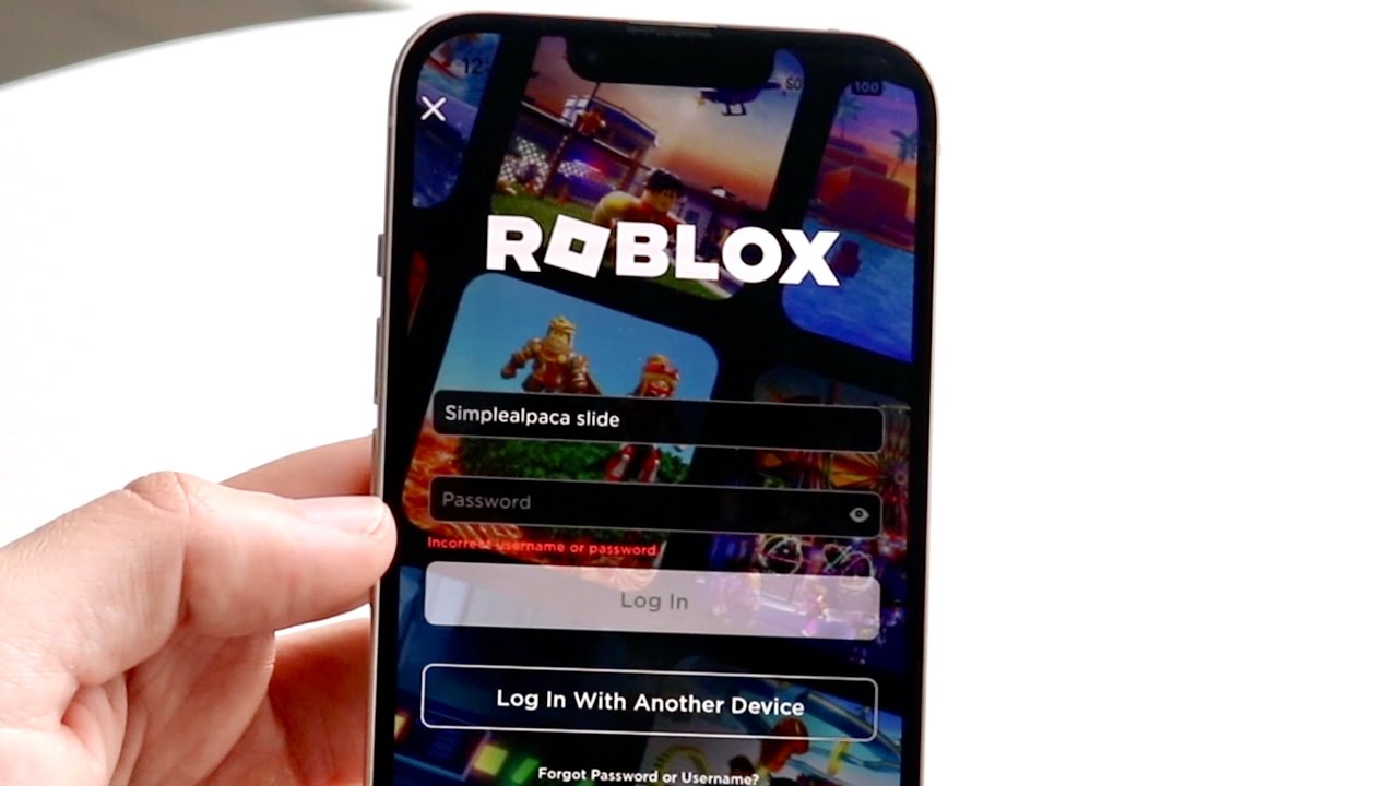 i cant login on mobile? : r/roblox