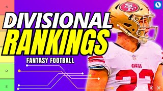 Divisional Round Fantasy Football Rankings - Every Position Start 'Em, Sit 'Em (2024 NFL Playoffs)
