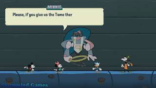 Disney Illusion Island - First Boss Fight With 4 Players