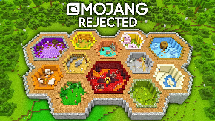 I Collected Every Mob Mojang Rejected