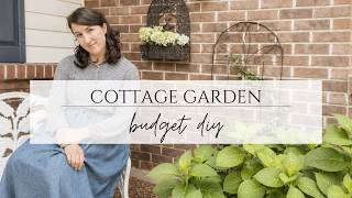 Transforming My Cottage Courtyard With Budget DIYs & Thrift Finds - Cottage Style Garden
