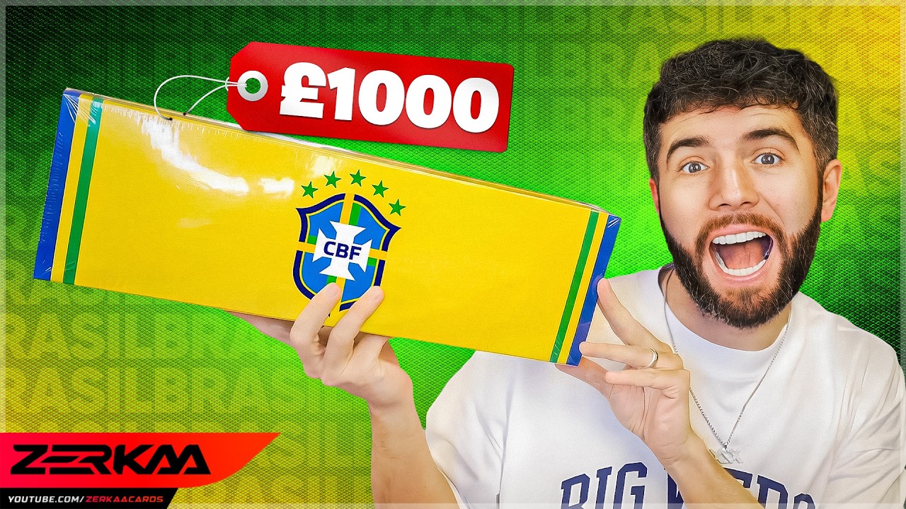 OPENING A £1000 BRAZIL FOOTBALL BOX!