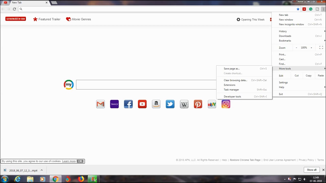How to remove extensions on google chrome YouTube