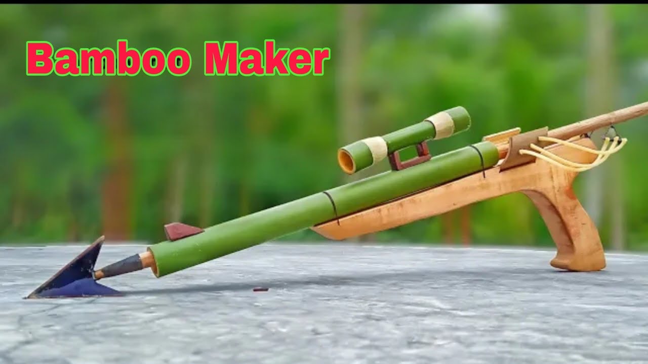 How to make bamboo Slingshot Bamboo Maker