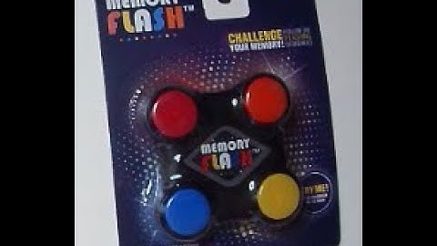 Memory Flash Game from Dollar Tree