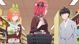 Nino and fuutarou Moment | Gotoubun no Hanayome Season 2