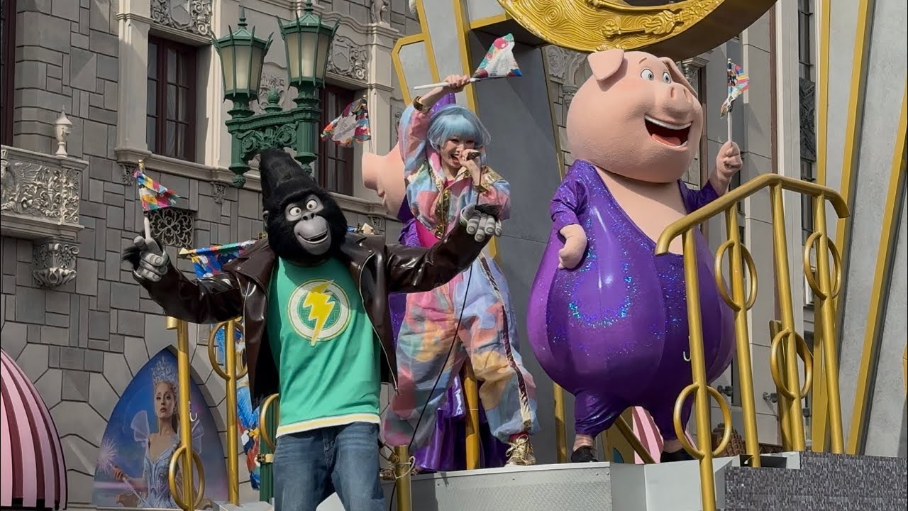 【USJ】NO LIMIT! パレード ～Discover U!!! バージョン～　シングフロート　2026/3/9 14:00（4K HDR 60fps）