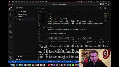 Build a Telegram Bot with ChatGPT Integration - Python Tutorial