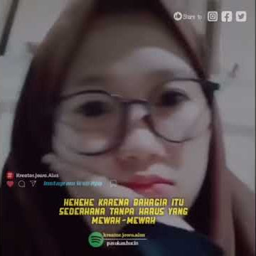 Story wa terbaru • Bahagia itu sederhana || story wa cewek cantik imut | story wa viral