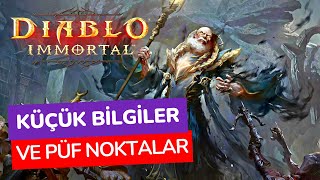 Diablo İmmortal Bilgilendirme ve Küçük Bilgiler!