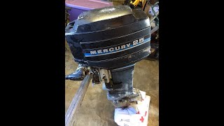 25 HP Mercury Restoration 1983 (Part 1)