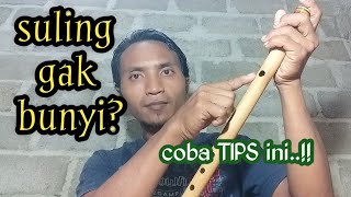 Cara meniup suling untuk pemula