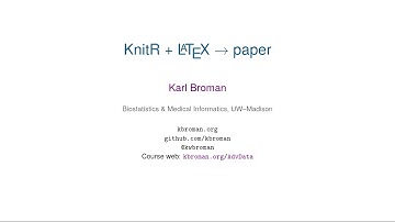 R Markdown for papers