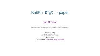 R Markdown for papers