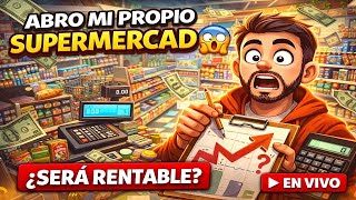 🛒MI SUPERMERCADO POR PRIMERA VEZ  | SUPERMARKET SIMULATOR