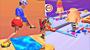 Crushy Fingers Vs Tippy Toe  - All Levels Mobile Gameplay Walkthrough Android IOs Alltrailer CFTT54