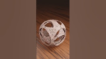 3D Graphics Art - Rotating Balls V2 - Created by using Blender 3D software