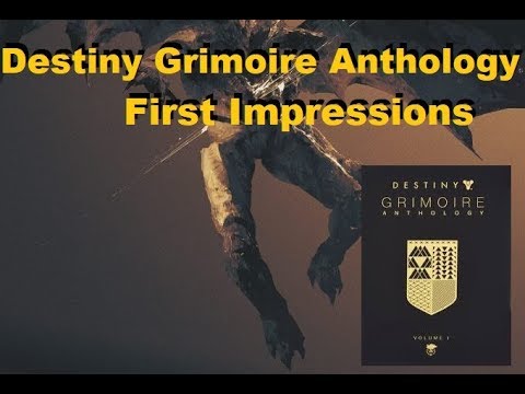 Destiny Grimoire Anthology Volume 1 | Review\First Impressions