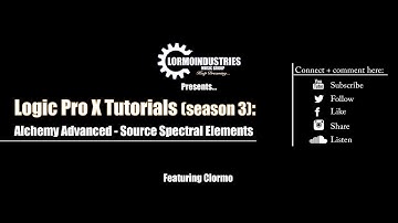 Alchemy Source Spectral Elements (Logic Pro Tutorial)