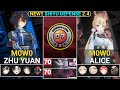 NEW RESET! M0W0 Zhu Yuan &amp; Alice Showcase | NEW!! Shiyu Defense Zenless Zone Zero 2.4