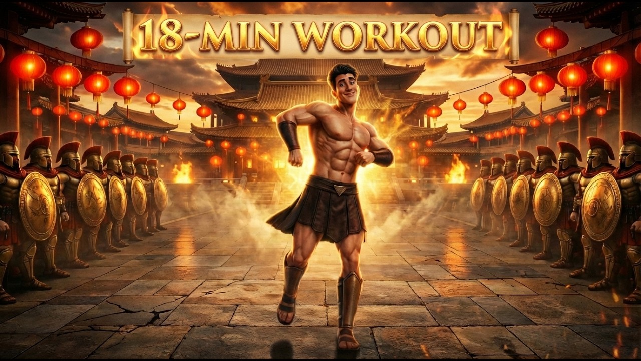 NO ONE Can Last These 18 Minutes! 😱 Spartan Warrior Workout Challenge – ARE YOU BRAVE ENOUGH？