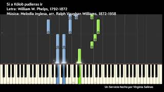 Video thumbnail of "If You Could Hie to Kolob / Si a Kólob pudieras ir / LDS / SUD Piano Tutorial"