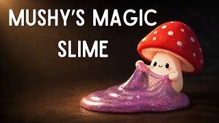 Mushy's Glitter Slime Squish 🍄 Kids ASMR Sensory Video,  Calming Video for Kids with Autism & ADHD