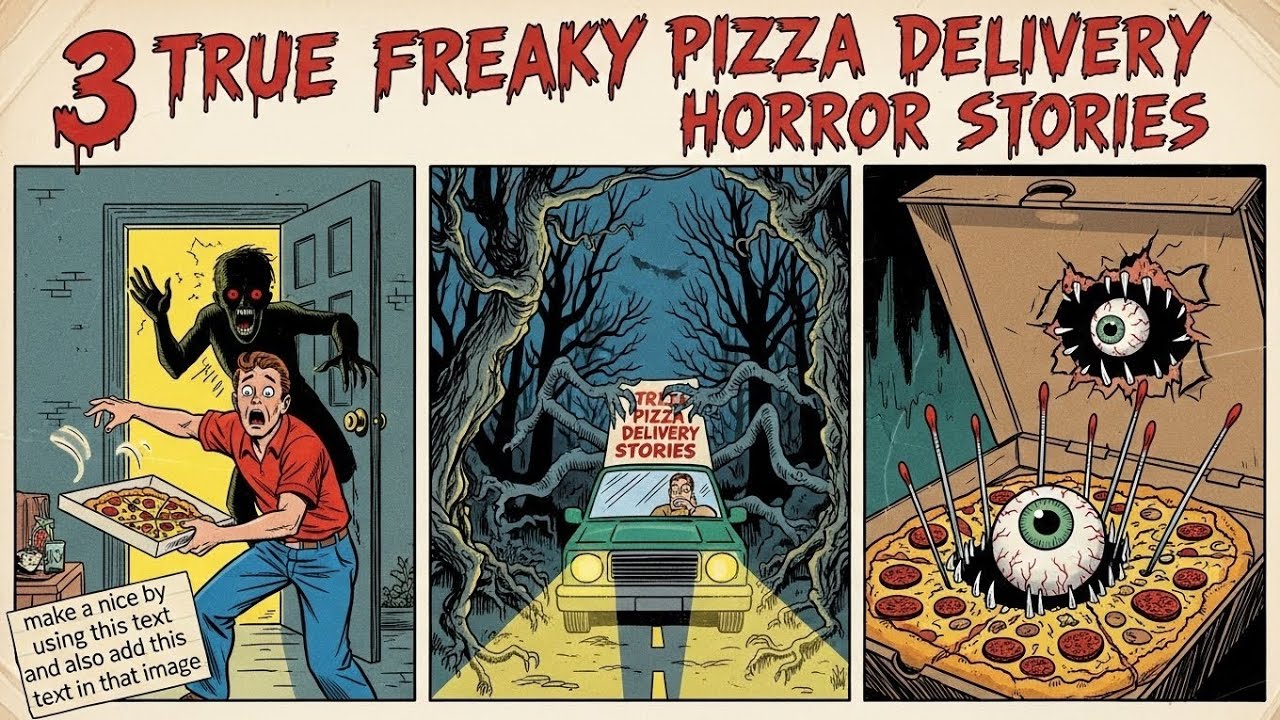 3 True Freaky Pizza Delivery Horror Stories | Real Late-Night Encounters🍕