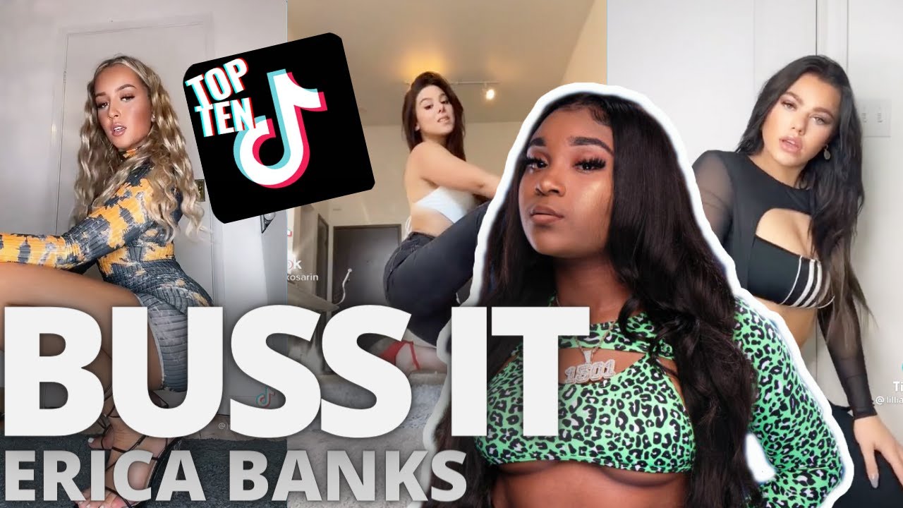 Buss It TikTok Challenge Reaction Buss It TikTok Song Erica Banks